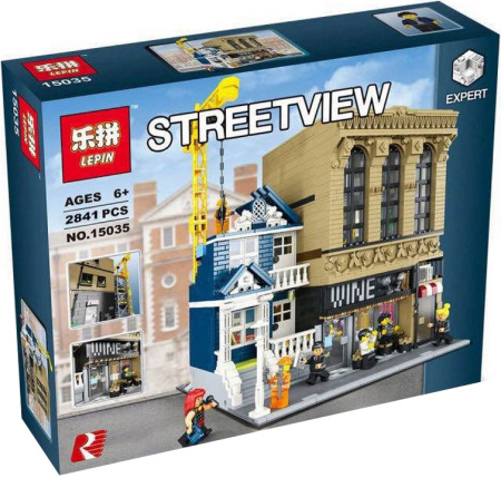 Lepin 15035 Бар и финансовый центр
