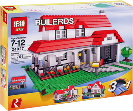 Конструктор Lepin 24027 Дом 3 в 1
