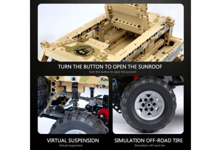 Конструктор Mould King 13131 Бронетранспортер Marauder