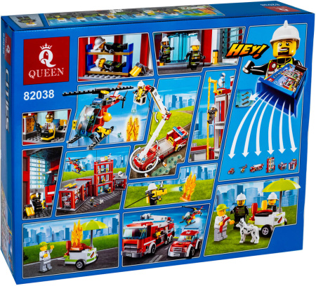 Конструктор Queen 82038 Пожарная часть