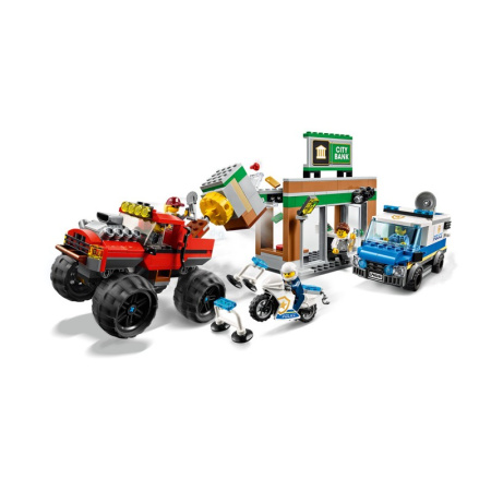 Конструктор Lego 60245 City Police Ограбление полицейского монстр-трака