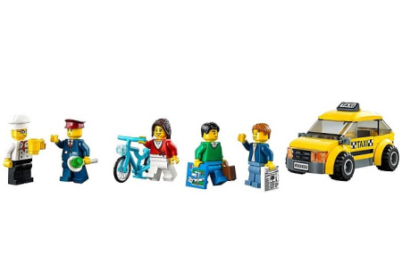 Конструктор Lepin 02015 Железнодорожная станция