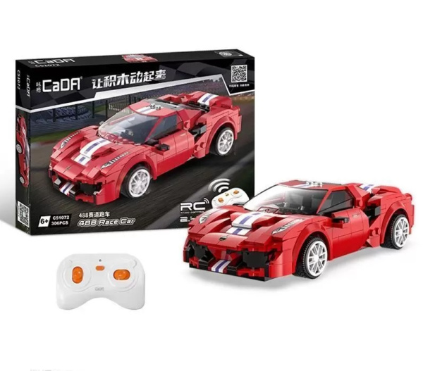 Конструктор  CaDA C51072W Ferrari 488 на радиоуправлении