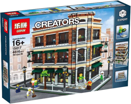 Lepin 15017 Большой торговый центр с магазинами