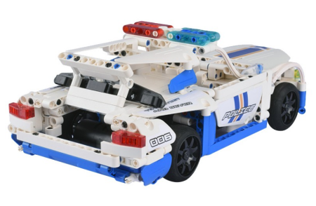 Конструктор CaDa Полицейский автомобиль C51006W на радиоуправлении