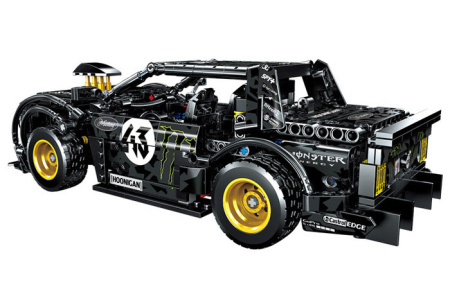 Конструктор ZHE GAO QL0426 Ford Mustang Hoonicorn RTR дрифт-кар