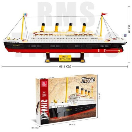 Конструктор Jie Star 92026 - Титаник