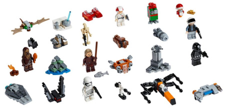 Конструктор Bela 11444 Новогодний Календарь — Star Wars