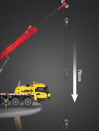 Конструктор CaDa C61081W Передвижной кран (на радиоуправлении)