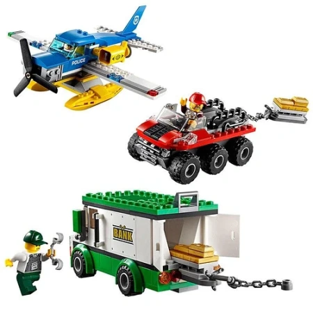 Конструктор Lari 10864 Ограбление у горной речки