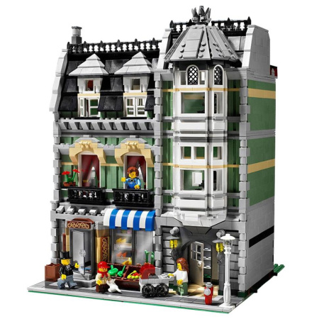 Конструктор Lepin 15008 Зеленая бакалейная лавка