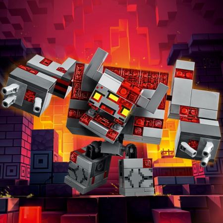 Конструктор Lego 21163 Minecraft Битва за красную пыль