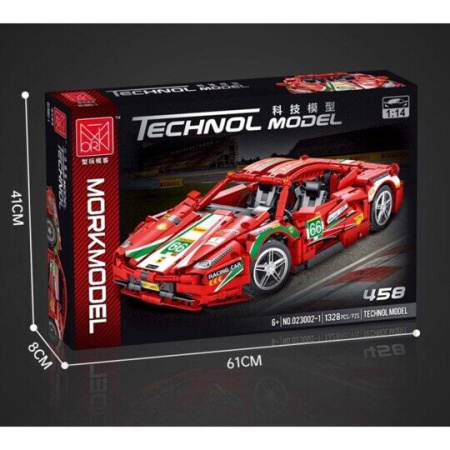 Конструктор MOC MORK 023002-1 Феррари 458 