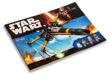 Конструктор S7102 Истребитель По Звездные войны