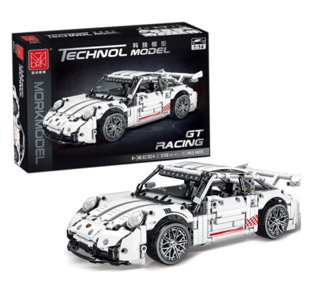 Конструктор MOC MORK 023024-3 - Белый Porsche GT