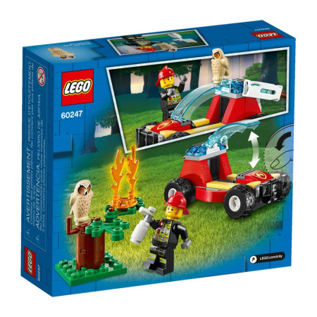 Конструктор Lego 60247 City Лесные пожарные