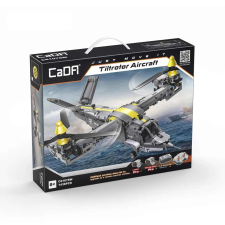 Конструктор CaDa C61076W Конвертоплан Bell V-280 Valor