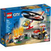 Конструктор Lego 60248 City Police Пожарный спасательный вертолёт