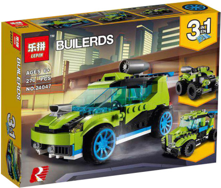 Конструктор Lepin 24047 Суперскоростной раллийный автомобиль