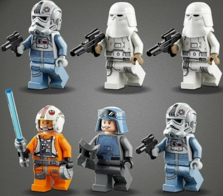 Конструктор KING 4545 Моторизированный шагающий робот AT-AT