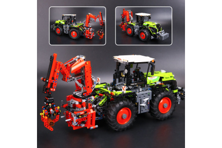 Конструктор Lepin 20009 Трактор Claas Xerion 5000 Trac VC