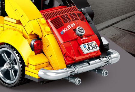 Конструктор Sembo Block (SY) SY8302 Ретро автомобиль Volkswagen Beetle