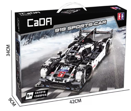 Конструктор Cada C61016 Спорткар Porsche 919 Hybrid