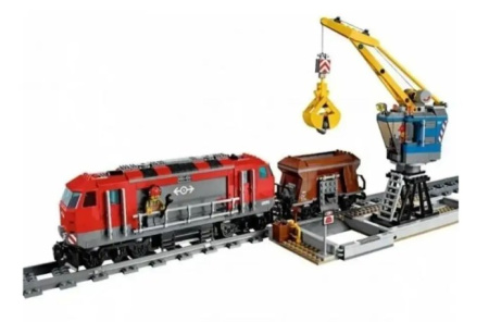 Конструктор 40022 Мощный грузовой поезд на пульте управления