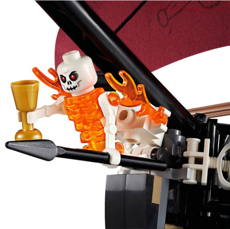 Конструктор Lepin 16009 Корабль Месть Королевы Анны