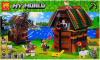 Конструктор Minecraft Lele 33100 "Мельница с амбаром"