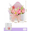 Конструктор Wonder Moon 804223 - Розовые цветы в конверте