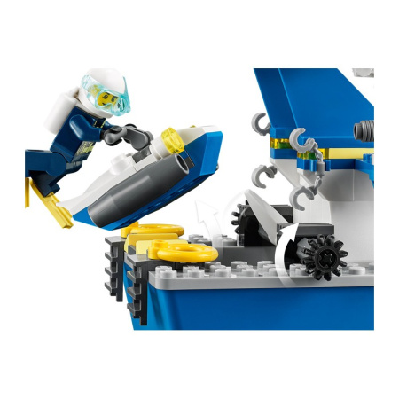 Конструктор Lego 60277 City Катер полицейского патруля