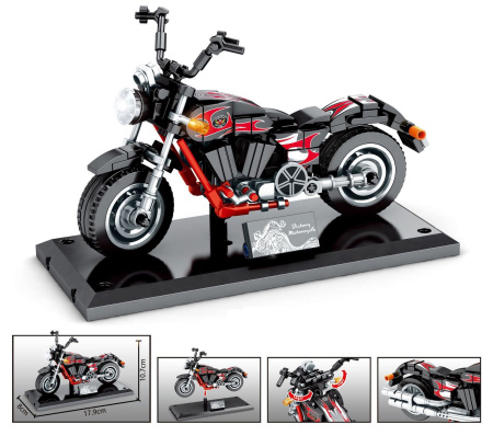 Конструктор Sembo 701128 Мотоцикл Victory Vegas News