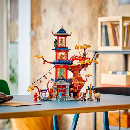 Конструктор King 70085 - Храм энергетических ядер Дракона