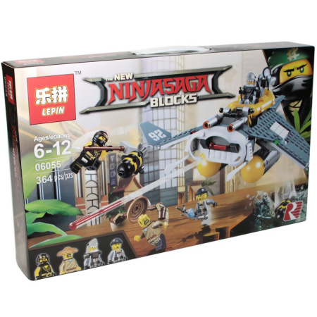 Конструктор Lepin 06055 Бомбардировщик «Морской дьявол»