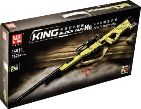 Конструктор Снайперская винтовка AWM, Mould King 14010
