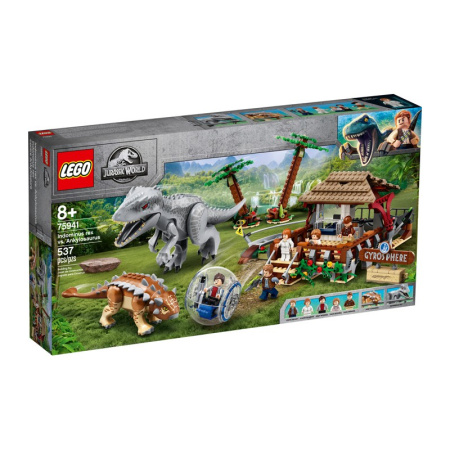 LEGO 75941 Индоминус-рекс против анкилозавра