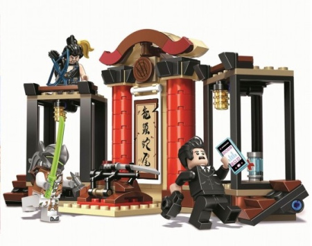 Конструктор Lari 11179 Хандзо против Гэндзи