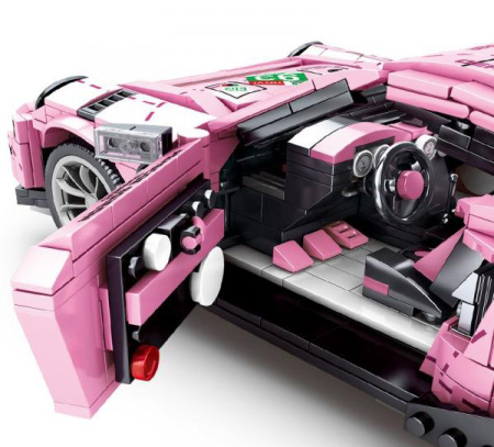 Конструктор Sembo Block (SY) SY0003 «Porsche GT3 RS»