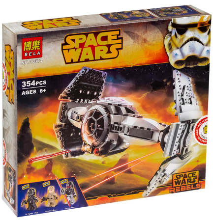 Конструктор Bela 10373 Улучшенный прототип истребителя TIE