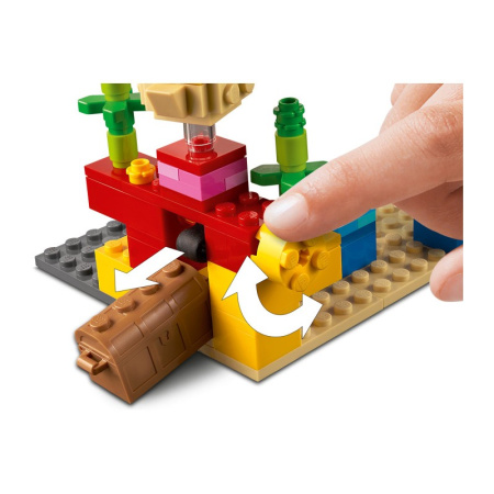 Конструктор Lego 21164 Minecraft Коралловый риф