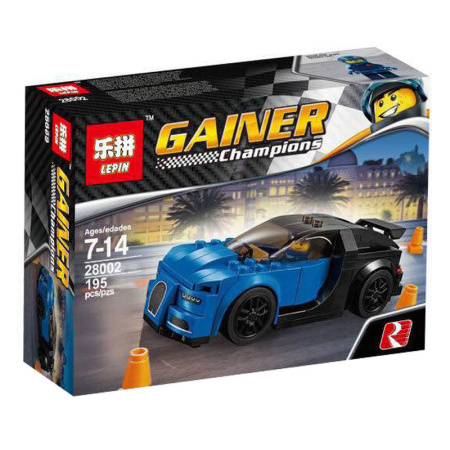 Конструктор Lepin 28002 Bugatti Chiron