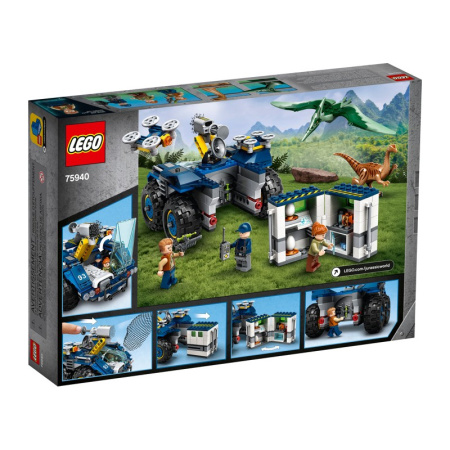 Конструктор Lego 75940 Jurassic World Побег галлимима и птеранодона