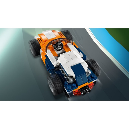 Конструктор Lego 31089 Creator Оранжевый гоночный автомобиль