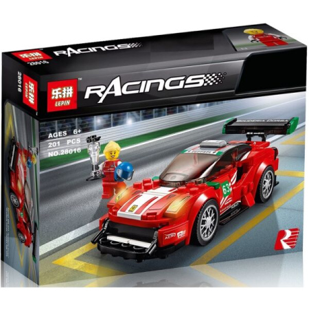 Конструктор Lepin 28016 Феррари 488 GT3 "Scuderia Corsa"