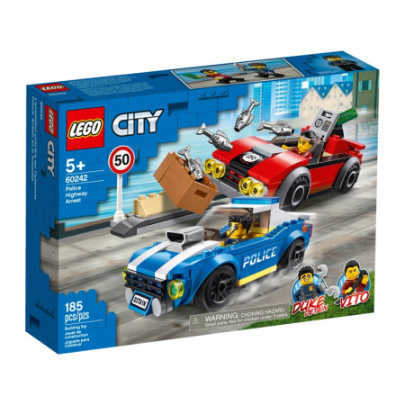 Конструктор Lego 60242 City Police Арест на шоссе
