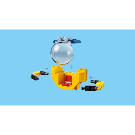 Конструктор Lego 60263 Океан: мини-подлодка