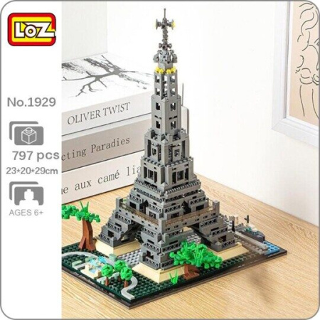 Конструктор Эйфелева башня Loz 1929
