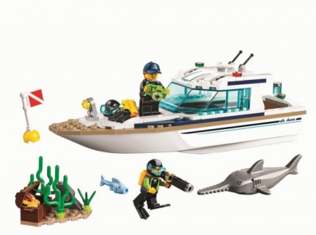 Конструктор Lari 11221 Яхта для дайвинга