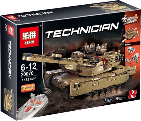 Конструктор Lepin 20070 Танк дистанционного управления